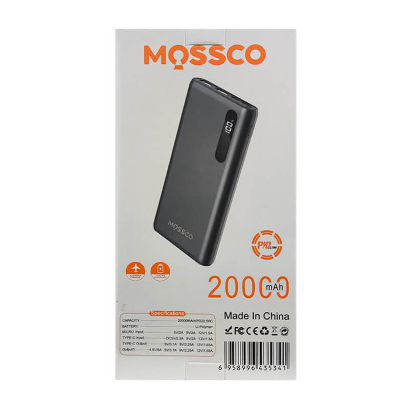 پاوربانک MOSSCO IP-20 20000mAh