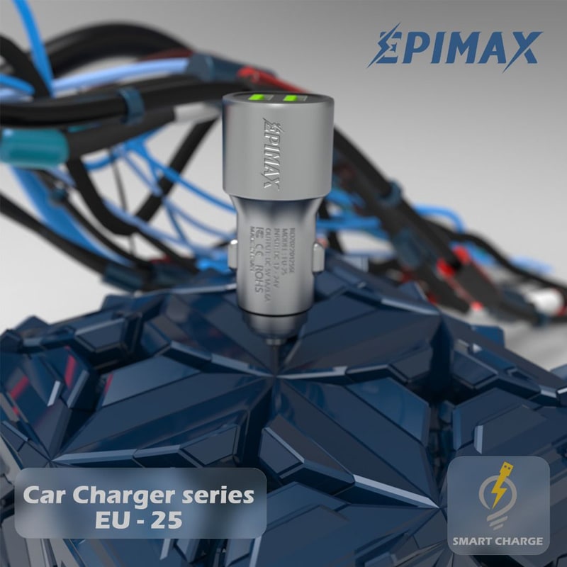 شارژر فندکی خودرو EPIMAX EU-25