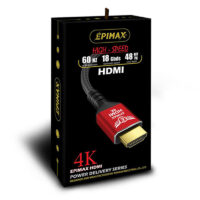 کابل HDMI EPIMAX EC-96 PD DESIGN 1.5M 4K