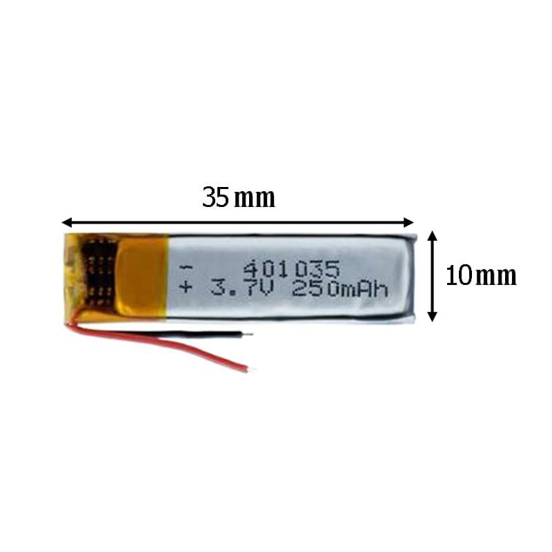 باتری 450835 ظرفیت 200Mah