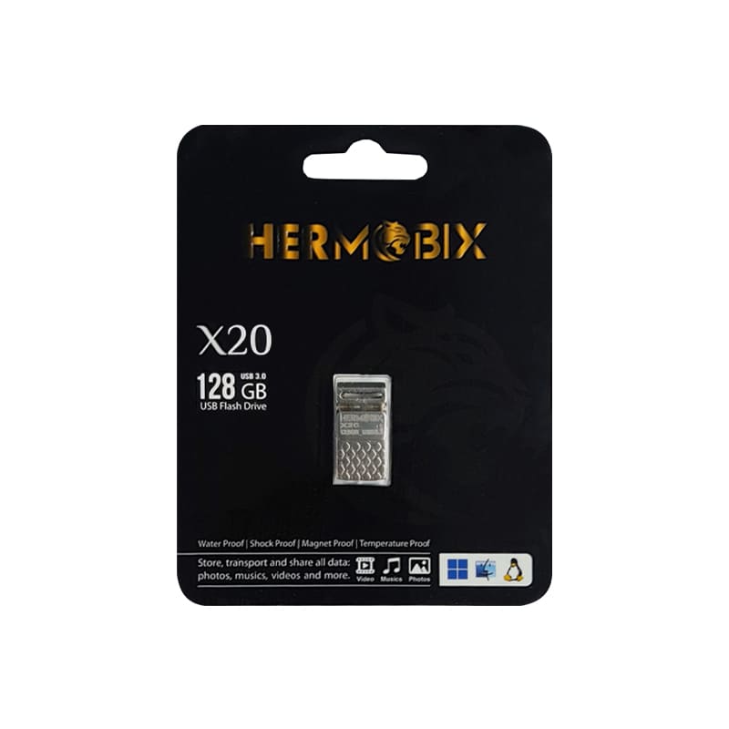 فلش مموری HERMOBIX X20 128GB USB3.0