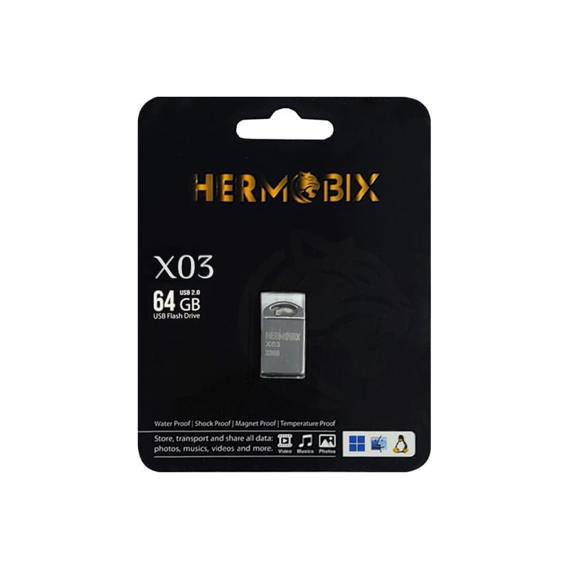 فلش مموری HERMOBIX X03 64GB