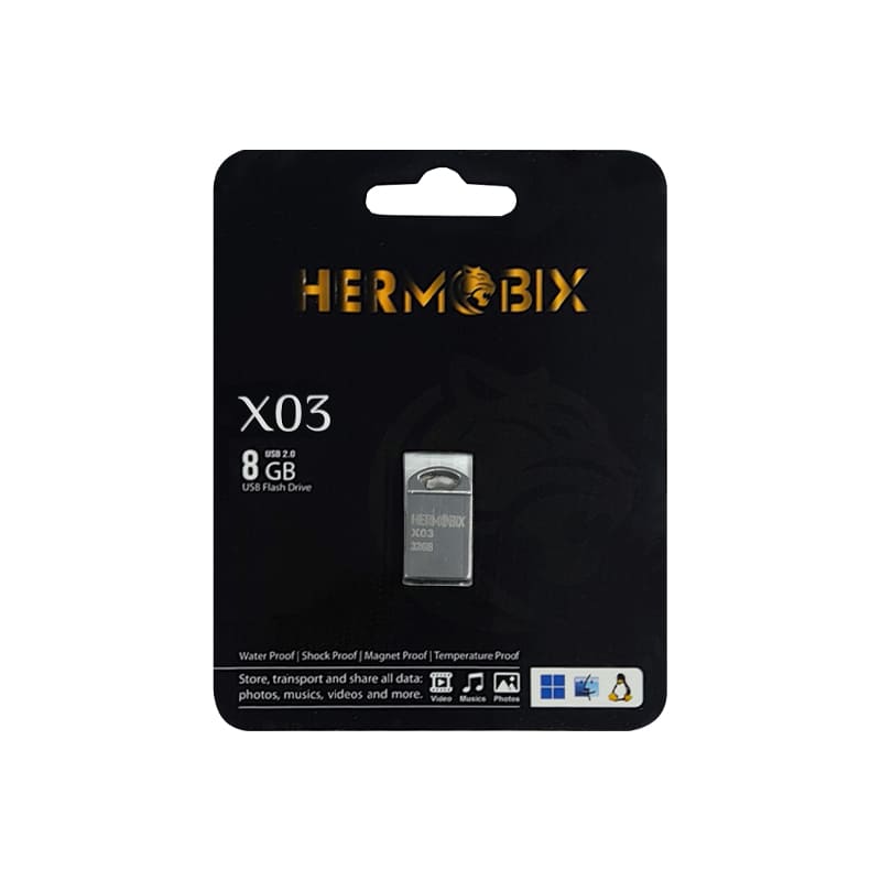 فلش مموری HERMOBIX X03 8GB